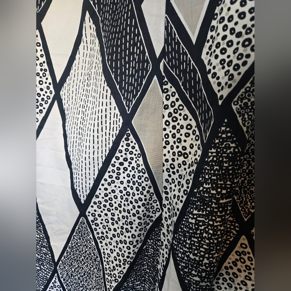 TRIBAL Sleeveless Midi Knee Length Dress Size 12 Abstract Neutral Corpcore - Picture 5 of 9